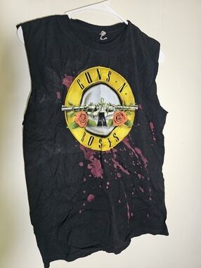 Guns N Roses GNR Was Here Vtg 1987 Concert Tour Shirt M Medium Rare Vintage 🔥